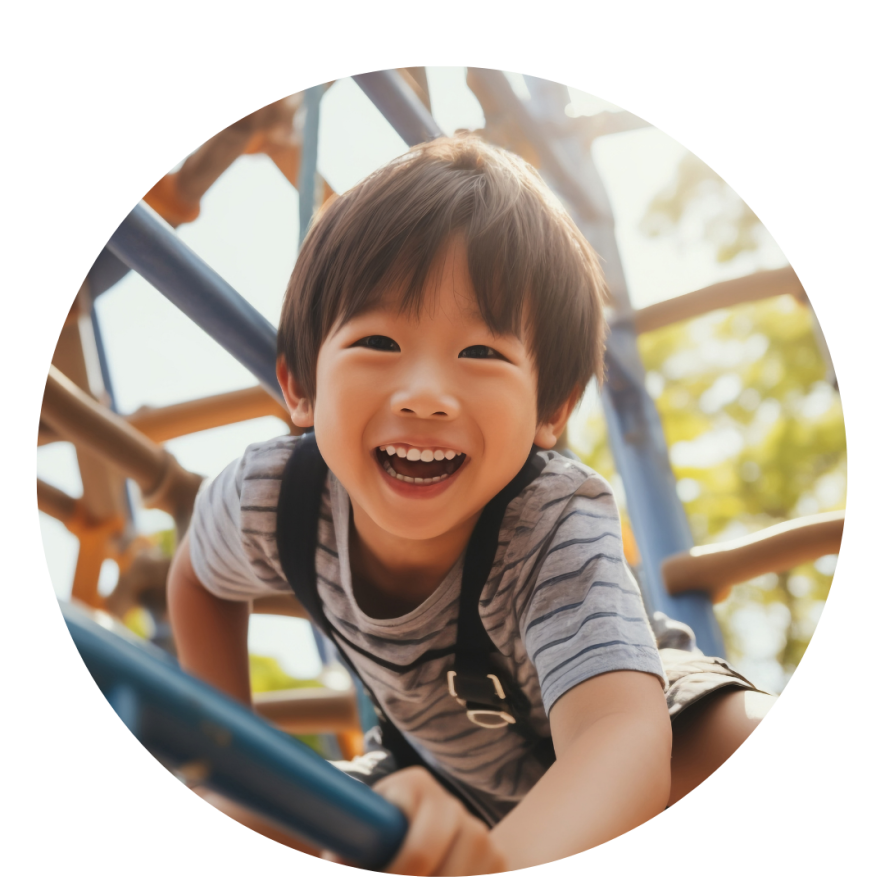 Boy on playground